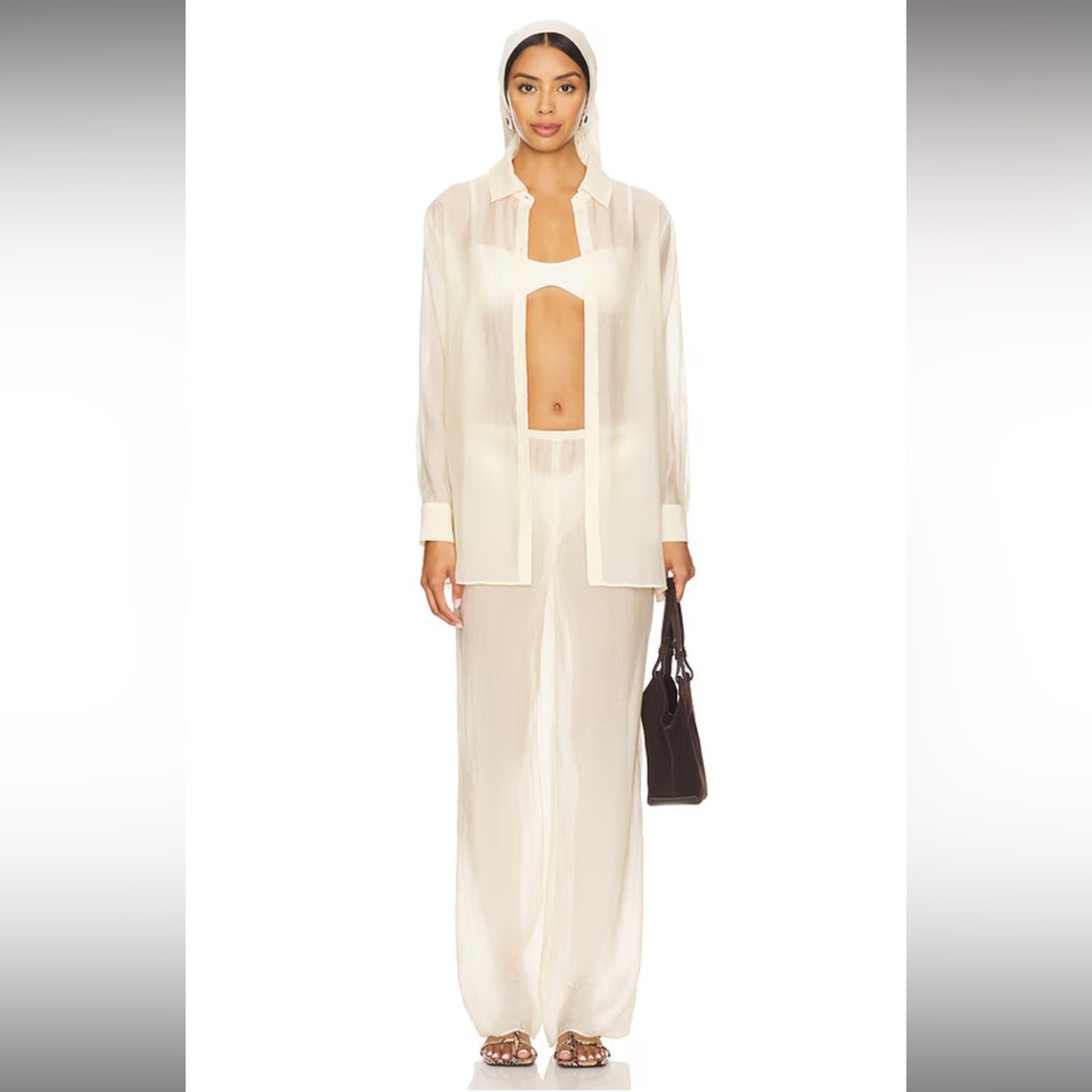 EAVES x Coco Ettore Too & Pant Set in Butter Yellow, xs
